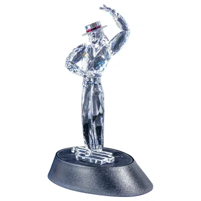 Pre-owned Swarovski Antonio Crystal Sculpture, *magic Of Dance*. Austria, 2004 In Gray