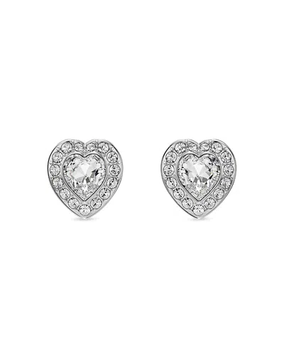 SWAROVSKI ARIANA GRANDE CRYSTAL HEART HALO STUD EARRINGS