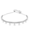 Swarovski X Ariana Grande Round Cut Choker In Silver