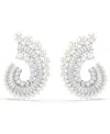 Swarovski Ariana Grande X  Drop Earrings In Silver