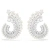 Swarovski Ariana Grande X  Drop Earrings In Weiss