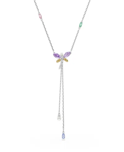 Swarovski Ariana Grande X  Dragonfly Y Necklace In Multi