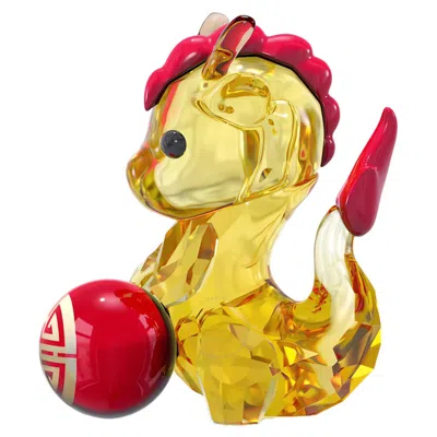 Swarovski Asian Symbols Dragon In Yellow