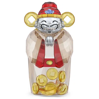 Swarovski Asian Symbols: God Of Wealth Figurine In Multi