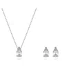 Swarovski Attract Set In White