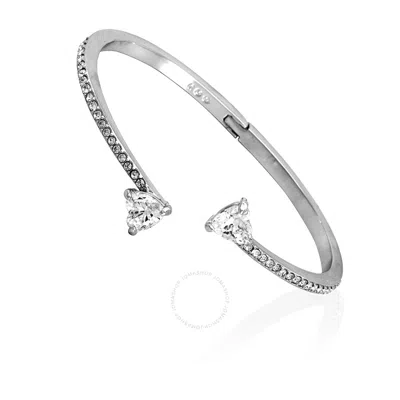 Swarovski Attract Soul Heart Bangle In White