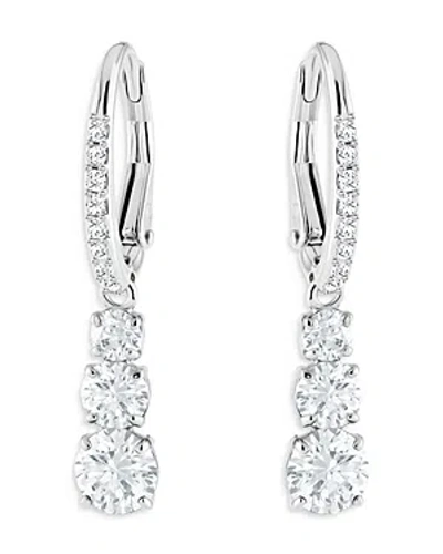 SWAROVSKI ATTRACT TRILOGY DROP EARRINGS,5416155