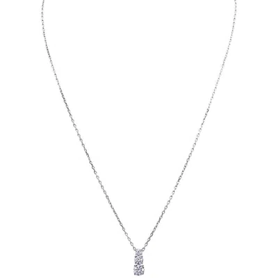 Swarovski Attract Trilogy Necklace In Silver