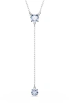 Swarovski Attract Y-necklace In Blue