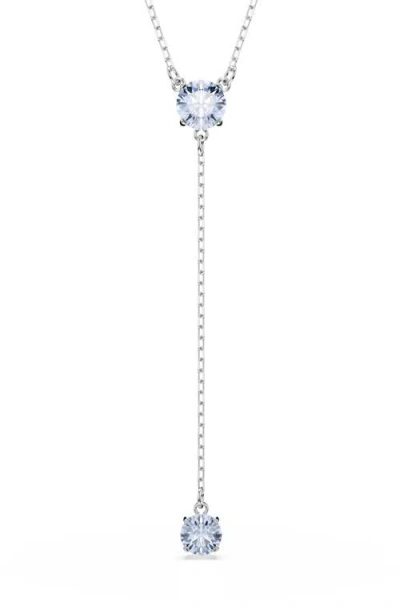 Swarovski Attract Y-necklace In Blue