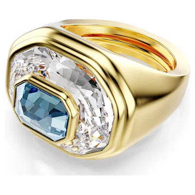 Swarovski Bague Cocktail Chroma In Bleu