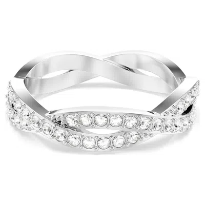 Swarovski Bague Infinity In Blanc