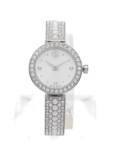Swarovski Bangle 26mm Watch In Gray