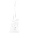 Swarovski Bell Ornament In White