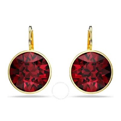 SWAROVSKI SWAROVSKI BELLA CRYSTAL GOLD-PLATED DROP EARRINGS