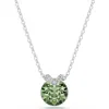 Swarovski Bella Crystal Pendant Necklace In Green
