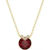Swarovski Bella Crystal Pendant Necklace In Gold