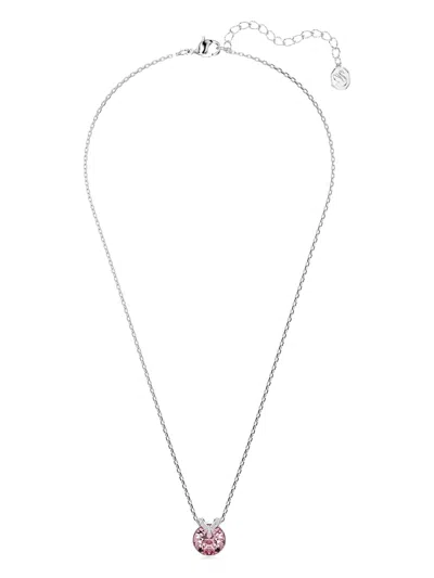Swarovski Bella V Crystal-embellished Pendant Necklace In Multi