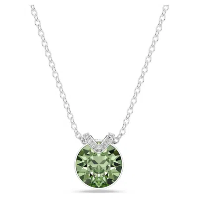 Swarovski Bella V Pendant In Green