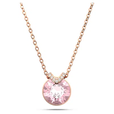 Swarovski Bella V Pendant In Pink