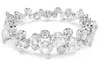 Swarovski Swaroski Constella Rhodium Plated Bracelet In Metallic