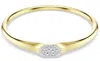 Swarovski Dextera Pave-set Gold Bracelet In Gold
