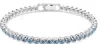 Swarovski Swaroski Imber Emily Rhodium Plated Tennis Bracelet In Metallic