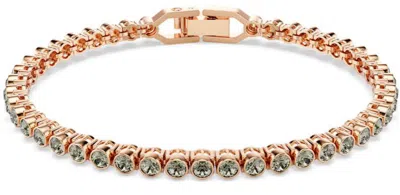 Swarovski Imber Emily Tennis Bracelet In Gold