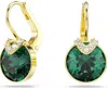 Swarovski Bella V Gold-tone Plated Drop Earrings In Gold