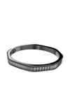 Swarovski Matrix Baguette-setting Octagon Bracelet In Black