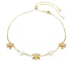 Swarovski Idyllia Halskette In Gold