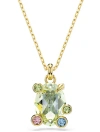 Swarovski Gema Crystal Pendant Necklace In Multicolor