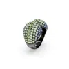 Swarovski Sublima Crystal-embellished Cocktail Ring In Multicolor