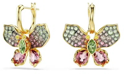 Swarovski Idyllia Drop-ohrhänger In Multicolored