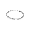Swarovski Crystal Round Cut Matrix Tennis Bracelet In Multicolor
