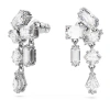 Swarovski Mesmera Crystal-embellished Drop Earrings In Multicolor