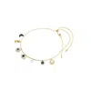 Swarovski Elegant Brass Bijoux Accessory In Multicolor