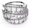 Swarovski Twist Wrap Ring In Multicolor