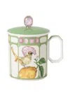 Swarovski Bird-lemon Mug In Multi