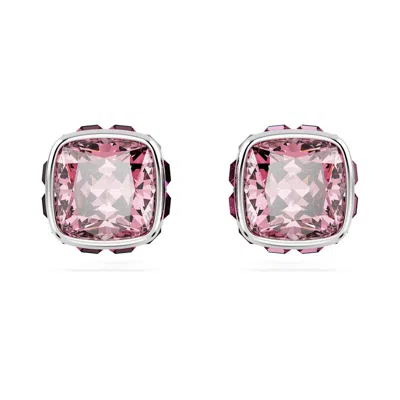 Swarovski Birthstone Stud Earrings In Metallic