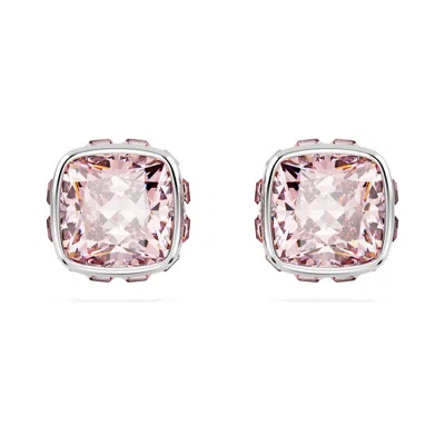 Swarovski Birthstone Stud Earrings In Metallic