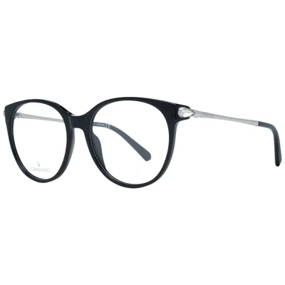 Swarovski Black Women Optical Frames In Blue