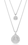 Swarovski Sublima Crystal Pendant Layered Necklace