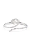 Swarovski Capsule Bangle In Silver