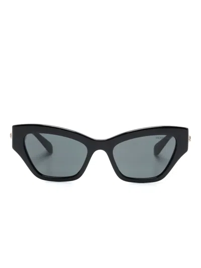 Swarovski Cat-eye Frame Sunglasses In Black