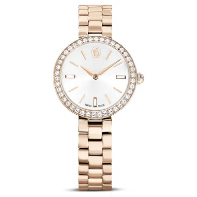 Swarovski Certa Watch In Gold Tone