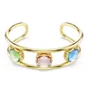 Swarovski Chroma Crystal Cuff Bracelet