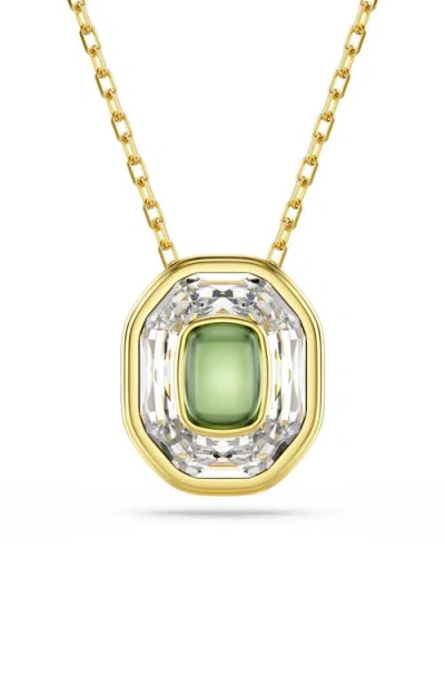 SWAROVSKI SWAROVSKI CHROMA OCTAGONAL CUT PENDANT