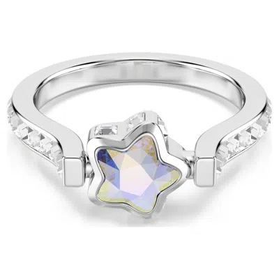 Swarovski Chroma Ring In White