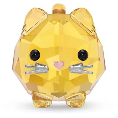 Swarovski Chubby Cats Yellow Cat